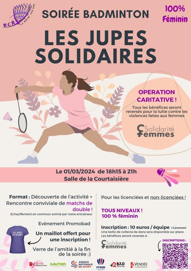 Soirée LES JUPES SOLIDAIRES - 100% Féminine